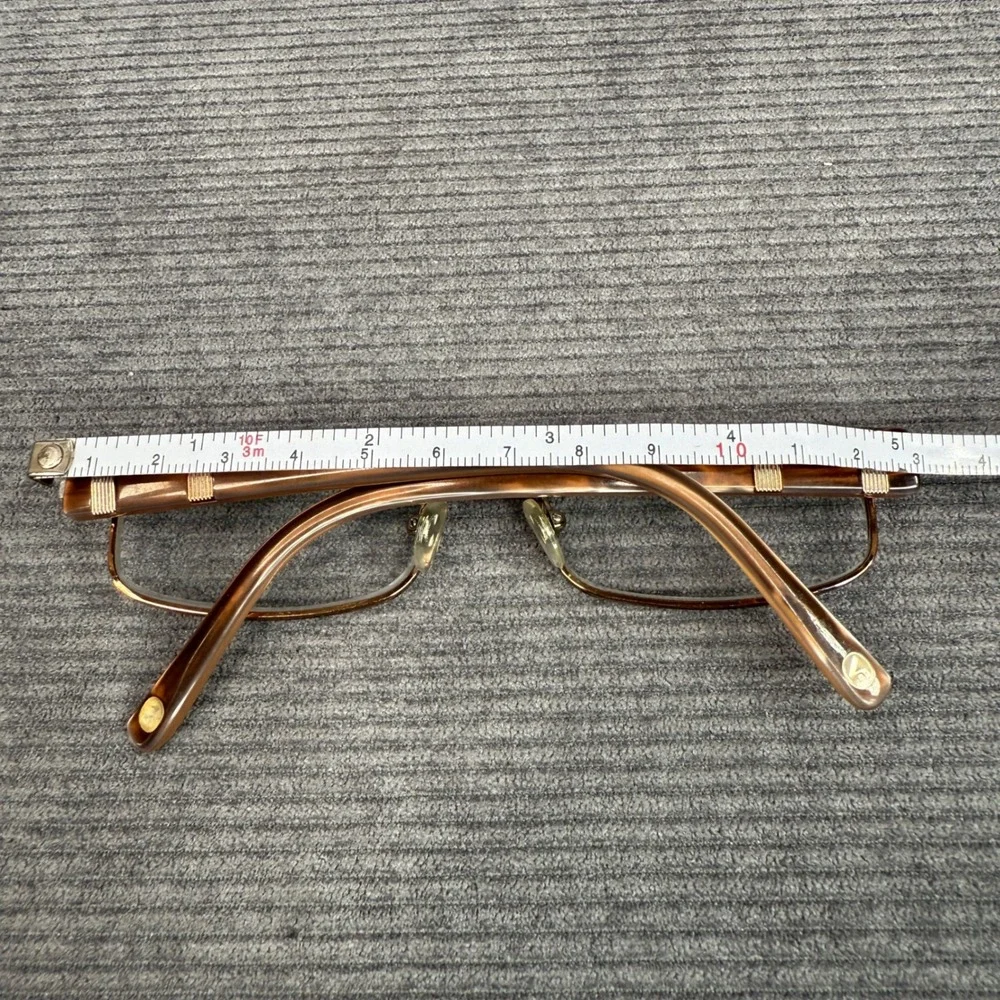 Vogue VO 3713 813 Rose Gold Brown Rectangular Y2K‎ Eyeglasses Frames 51-17-135